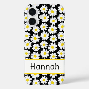Coque Pour iPhone 16 Motif Daisy Tendance
