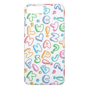 Coque iPhone 7 Plus motif d'alphabet