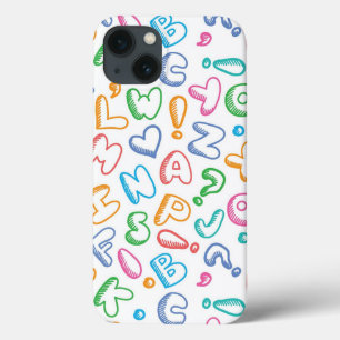 Coque Case-Mate iPhone motif d'alphabet