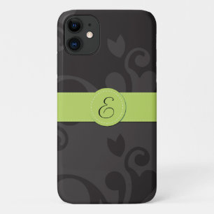 Case-Mate iPhone Case Motif Damas, Damas gris, Monogramme
