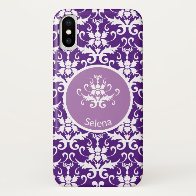 Coques Case-Mate iPhone Motif Damas Ornat (Dos)