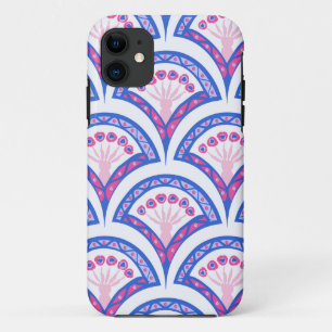 Case-Mate iPhone Case motif damassé floral bleu