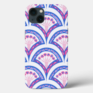 Case-Mate iPhone Case motif damassé floral bleu