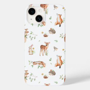Coque Case-Mate iPhone Motif d'amis animaux de bois mignon