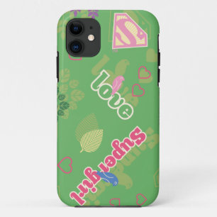 Coque Case-Mate iPhone Motif d'amour de Supergirl