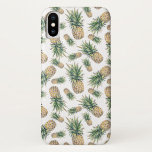 Coques Pour iPhone Motif d'ananas d'aquarelle