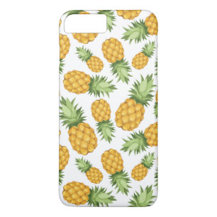 Coque iPhone 8 Plus/7 Plus Motif d'ananas de bande dessinée