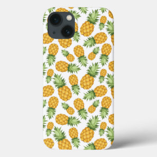 Etui iPhone 13 Motif d'ananas de bande dessinée