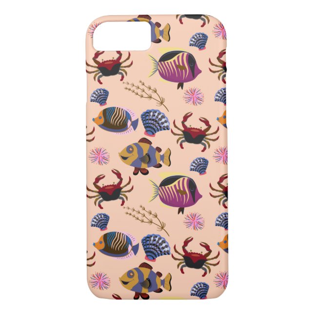 Coques Case-Mate iPhone Motif d'animaux aquatiques | vie sous-marine 10 (Dos)