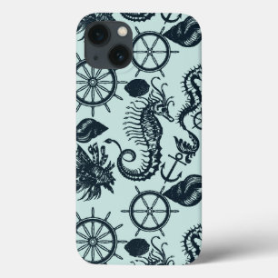 Etui iPhone Case-Mate Motif d'animaux marins Vintages