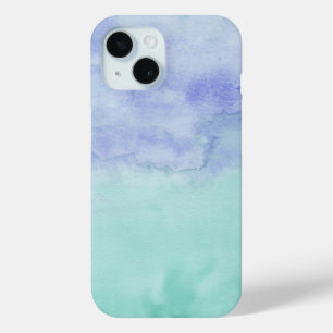 Coque Case-Mate iPhone Motif d'aquarelle Abstraite Creative Aqua Purple