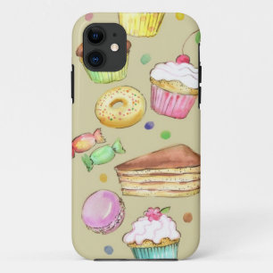 Coque Case-Mate Pour iPhone Motif d'aquarelle avec des bonbons