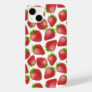Coque Case-Mate iPhone Motif d'aquarelle de fraises