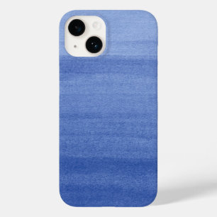 Coque Case-Mate iPhone Motif d'aquarelle Indigo Blue Ombre tendance