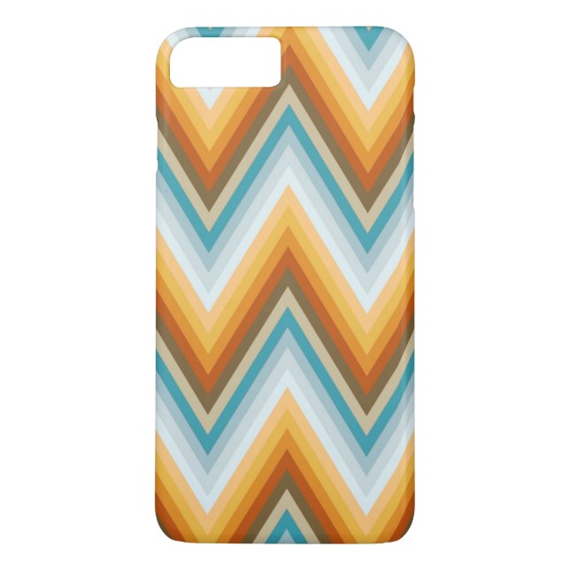 Coques Case-Mate iPhone Motif d'arrière - plan de Chevron (Dos)