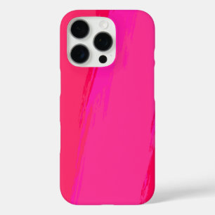 Coque iPhone 16 Pro Motif d'art à pinceau diagonal