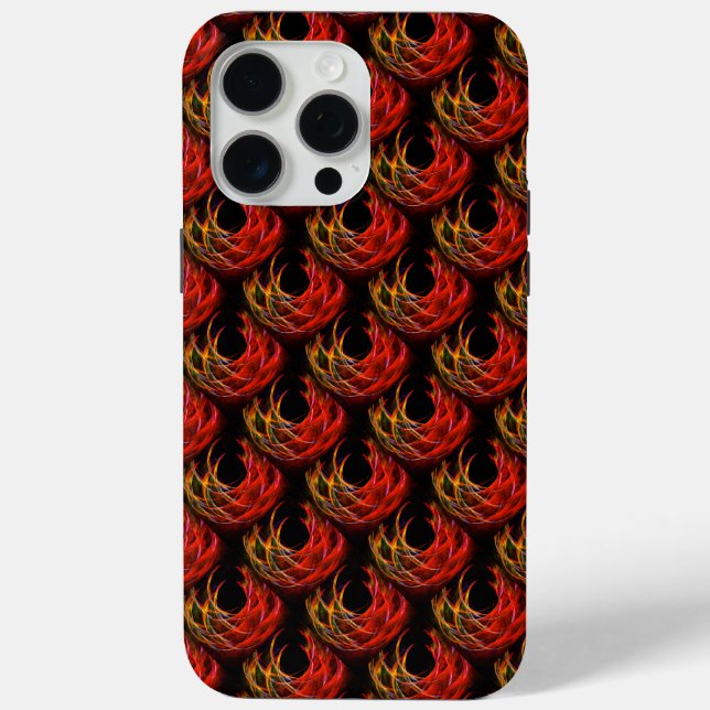 Coques Case-Mate iPhone Motif d'art abstrait élégant bohème moderne mignon (Verso)