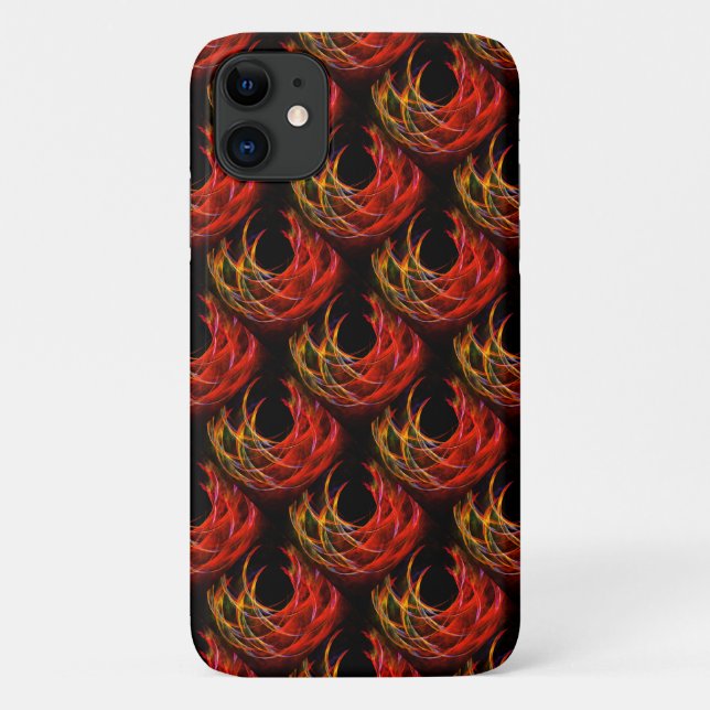 Coques Case-Mate iPhone Motif d'art abstrait élégant bohème moderne mignon (Dos)