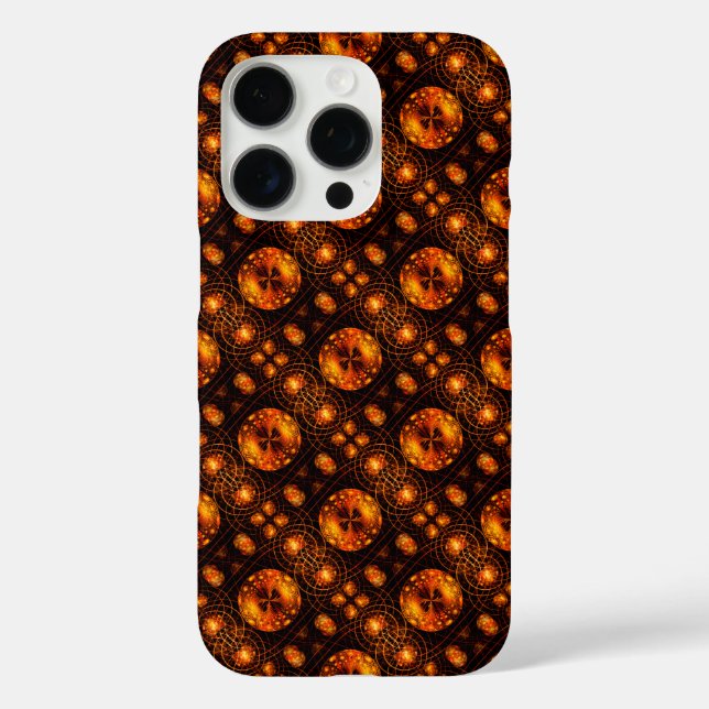 Coques Case-Mate iPhone Motif d'art abstrait élégant boho moderne or #507 (Verso)