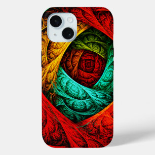 Coque Case-Mate iPhone Motif d'art abstrait moderne artistique coloré #09