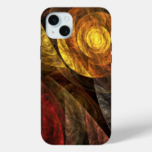 Coque Case-Mate iPhone Motif d'art abstrait moderne floral tournesol
