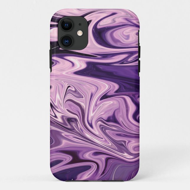 Coques Case-Mate iPhone Motif d'art de galaxie bleue (Dos)