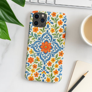 Case-Mate iPhone Case Motif d'art floral méditerranéen ethnique classiqu
