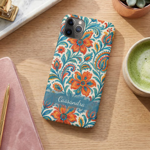Case-Mate iPhone Case Motif d'art floral paisley coloré ethnique élégant