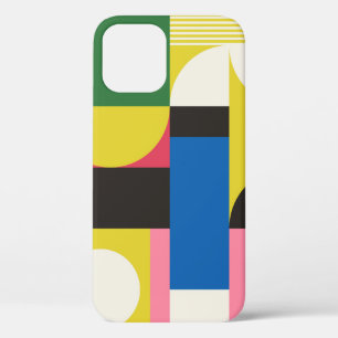 Case-Mate iPhone Case Motif d'art néo-moderniste réalisé avec g abstrait