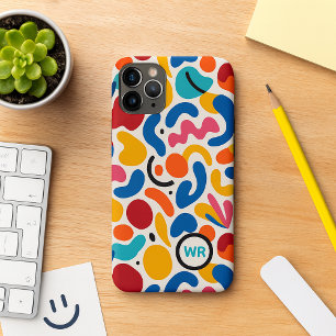 Case-Mate iPhone Case Motif d'art rétro funky coloré personnalisé