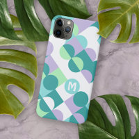 Motif d'art rétro Turquoise personnalisé