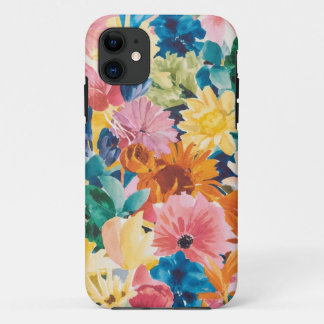 Case-Mate iPhone Case Motif d'art rose bleu vert jaune orange