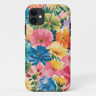 Case-Mate iPhone Case Motif d'art rose bleu vert jaune orange