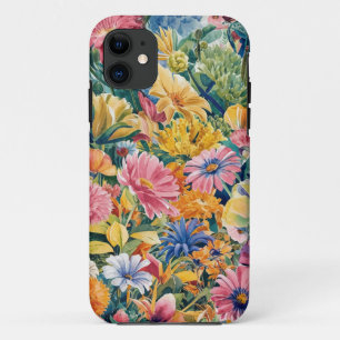 Case-Mate iPhone Case Motif d'art rose bleu vert jaune orange