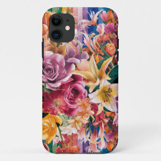Case-Mate iPhone Case Motif d'art rose bleu vert jaune orange