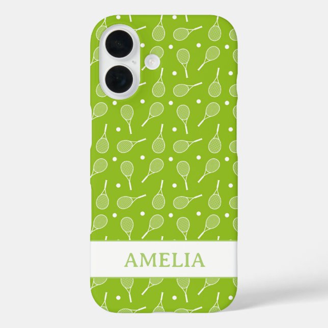 Coques Case-Mate iPhone Motif de balle de tennis (Verso)