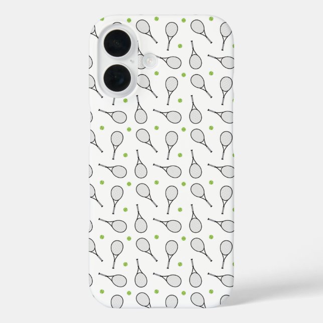 Coques Case-Mate iPhone Motif de balle de tennis (Verso)