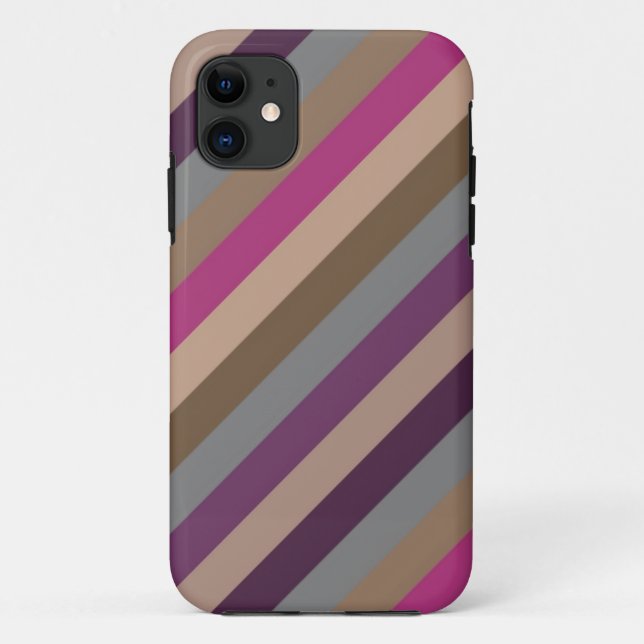 Coques Case-Mate iPhone Motif de bande couleur rétroviseur 3 (Dos)
