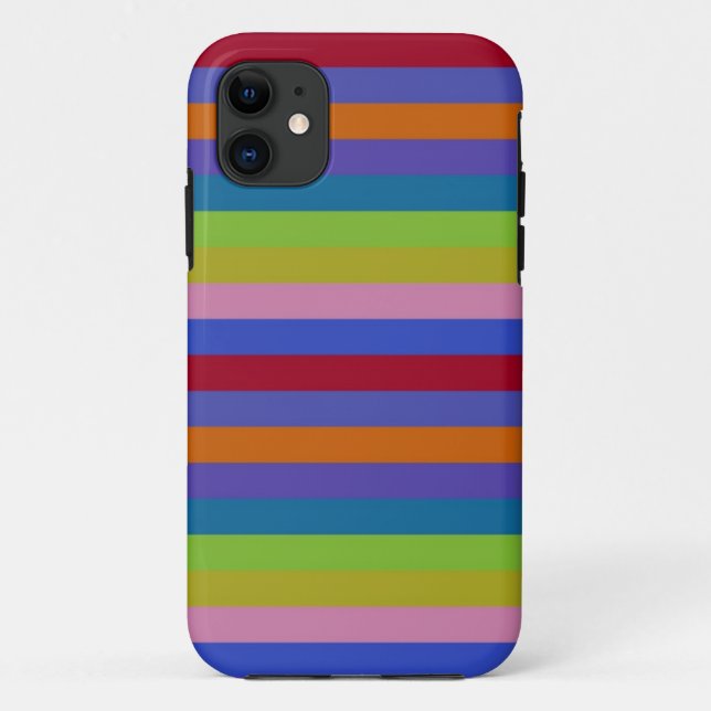 Coques Case-Mate iPhone Motif de bande couleur rétroviseur 9 (Dos)