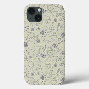 Etui iPhone Case-Mate Motif de bande dessinée avec les chats drôles