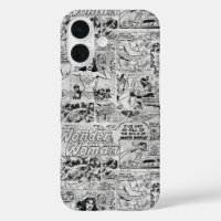 Motif de bande dessinée vintage de Wonder Woman