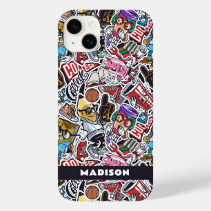 Coque Case-Mate iPhone Motif de bandes dessinées de l'école de texte pers