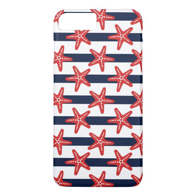 Coques Case-Mate iPhone Motif de bannière étoilée (Dos)