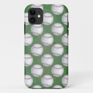Coques Pour iPhone Motif de baseball sur Green