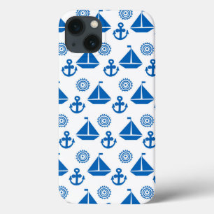 Coques Pour iPhone Motif de bateau à voile de bande dessinée
