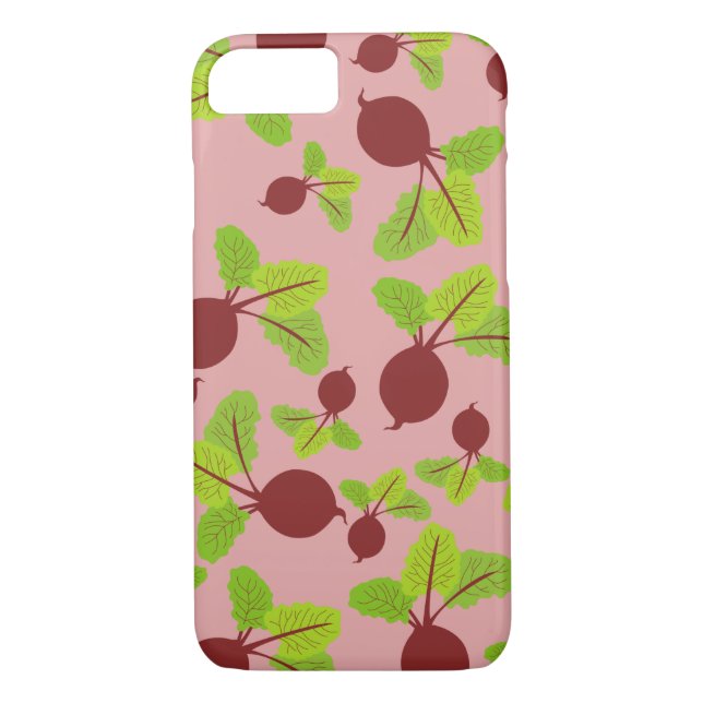 Coques Case-Mate iPhone Motif de betteraves (Dos)