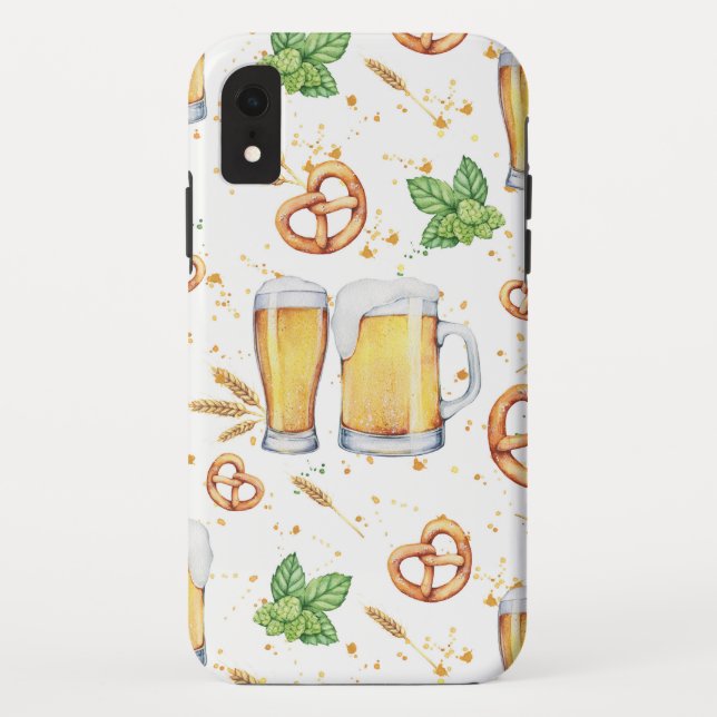 Coques Case-Mate iPhone Motif de bières style pub (Dos)
