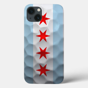 Coque Case-Mate iPhone Motif de boule de golf de drapeau de Chicago