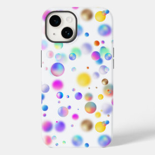 Coque Case-Mate iPhone motif de boules flottantes 3D. Aucun groupe