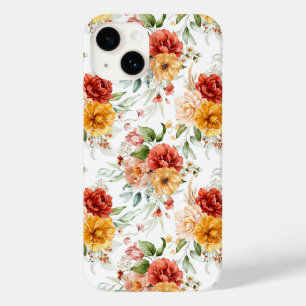 Coque Case-Mate iPhone Motif de bouquet de fleurs Red Peony